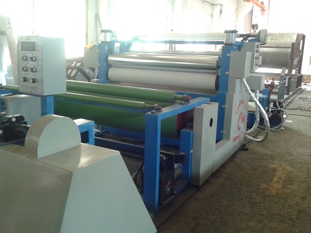 高溫熱熔膠膜復(fù)合機（PET貼合無紡布）